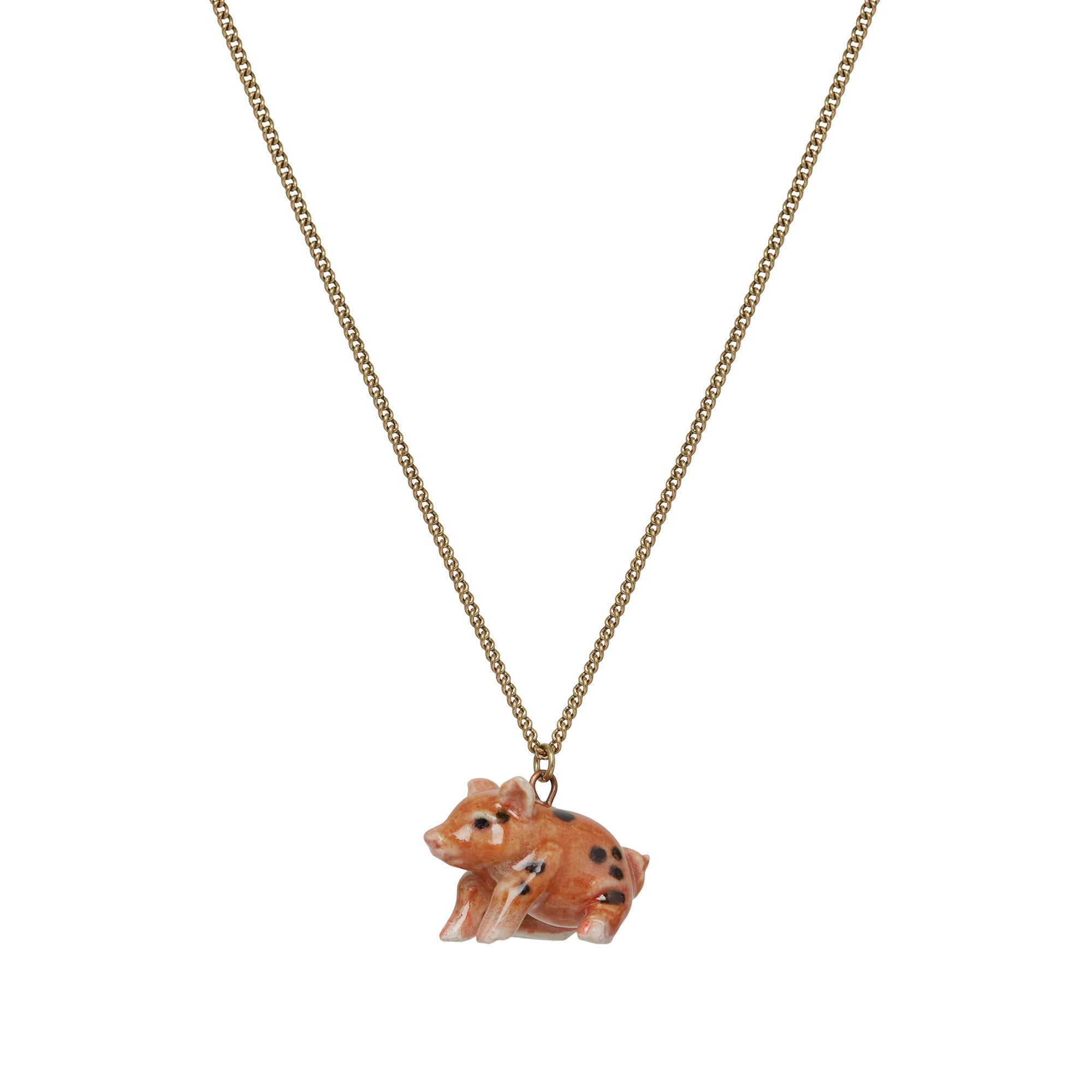 Baby Piglet Necklace