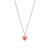 Heart in Heart Necklace