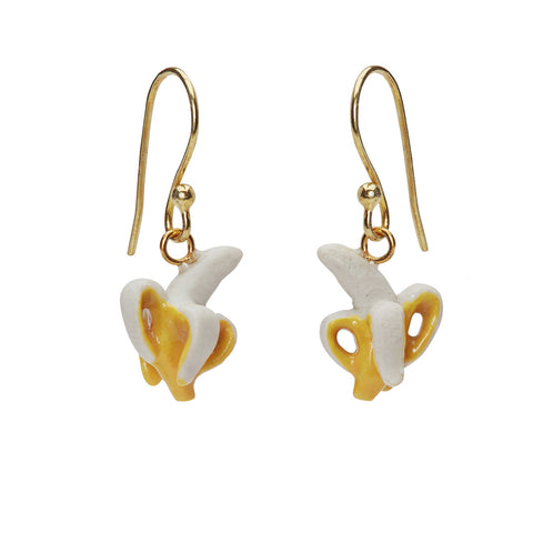 Small Banana Earrings