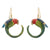 Bright Parrot Earrings