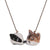 Badger & Fox Cub Necklace