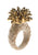 Beige & Gold Pineapple Ring