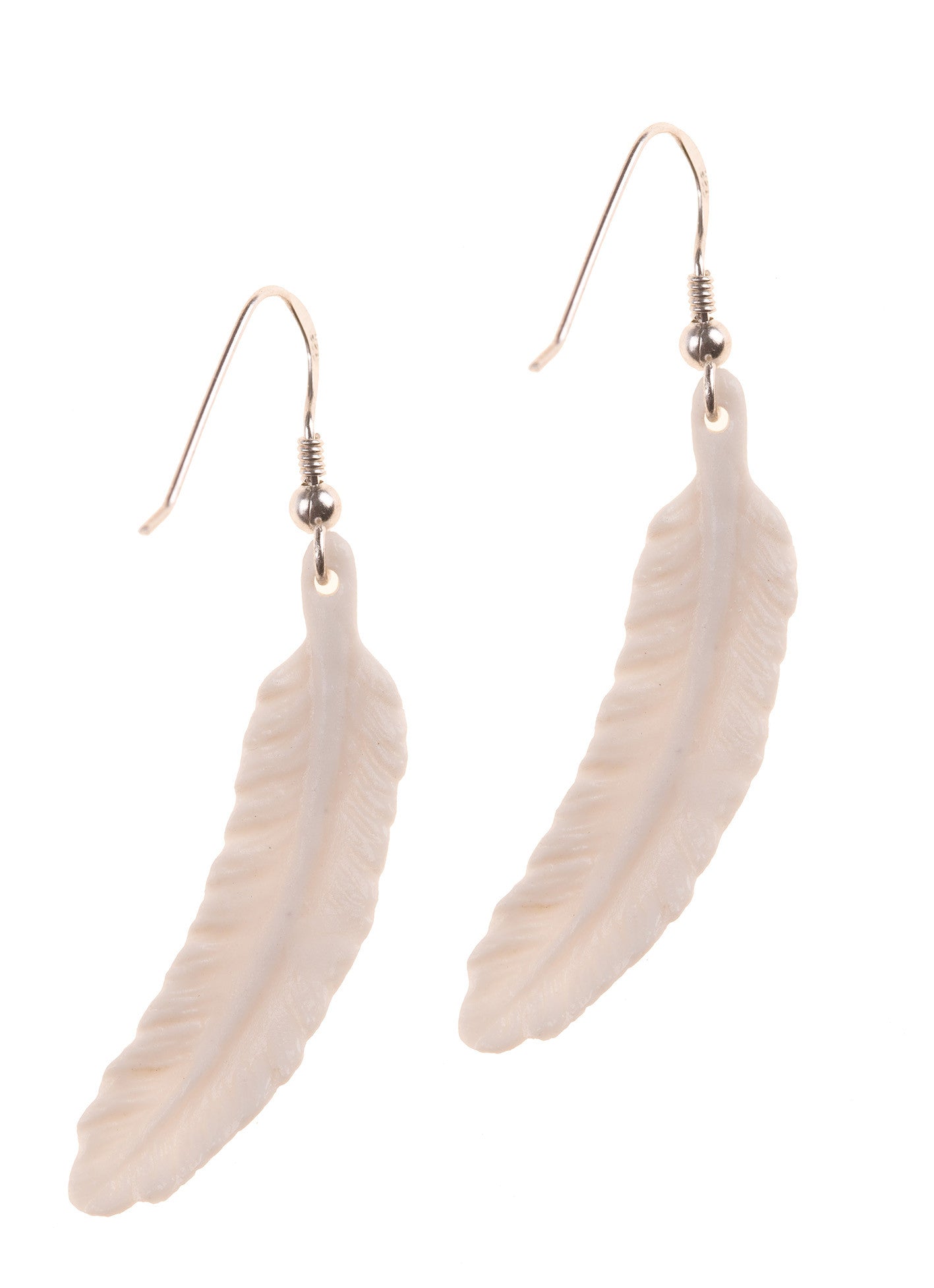 White Feather Earrings, was £40
