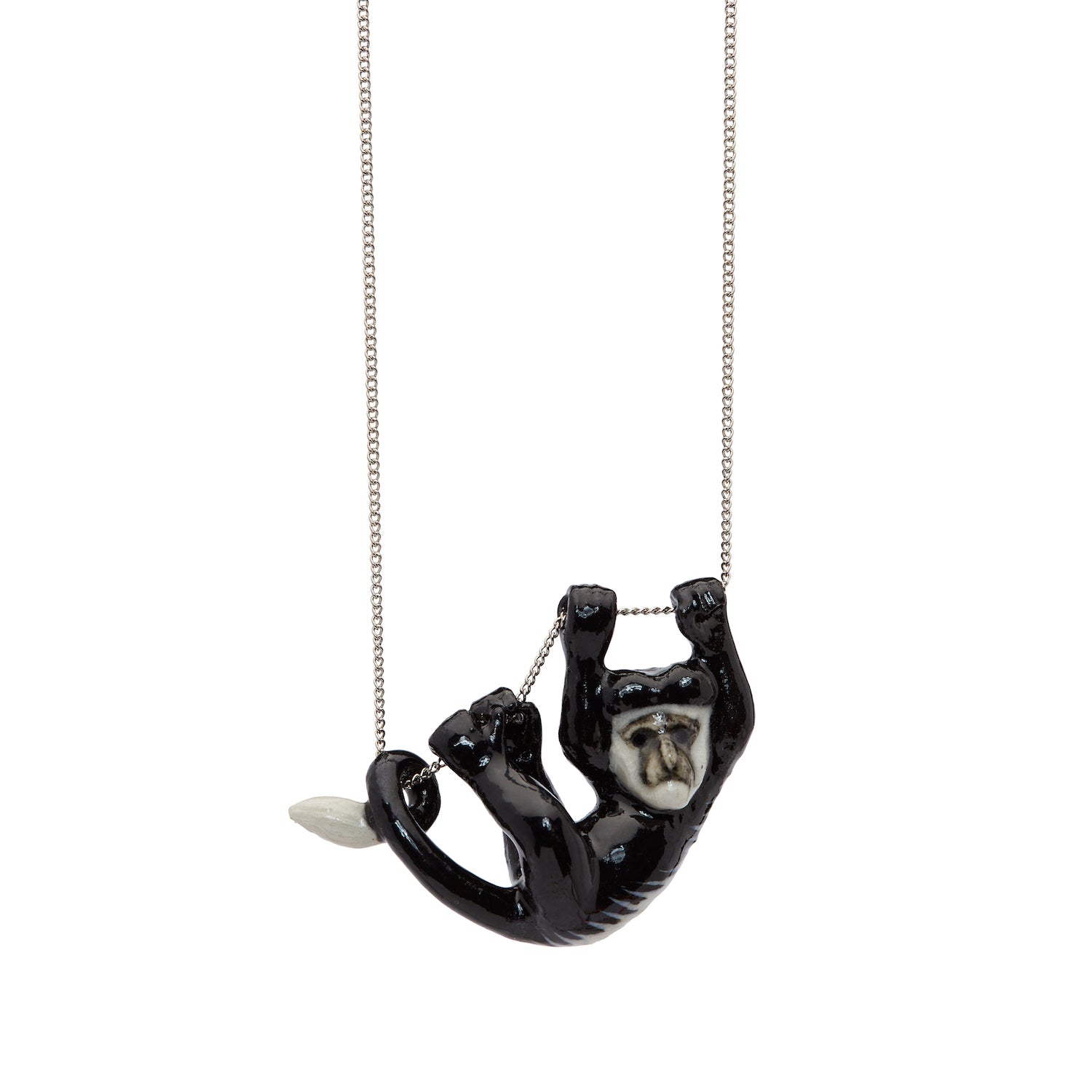 Colobus Monkey Necklace, was £30