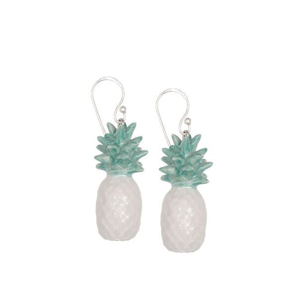 Mint Pineapple Earrings, was £40